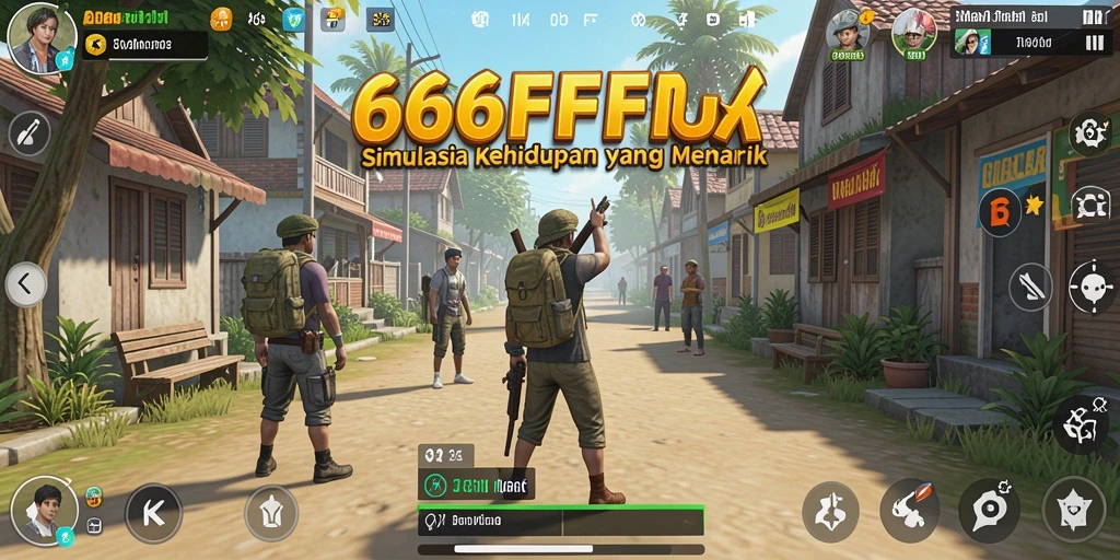 Tampilan gameplay 666FF yang menawan dan menarik.