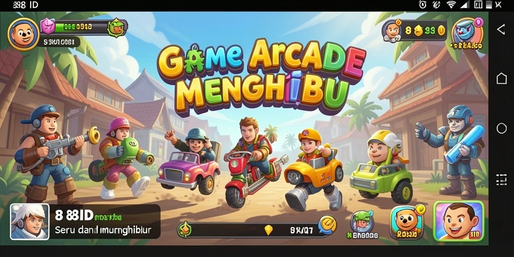 Screenshot utama 88ID menampilkan aksi gameplay yang seru dan kompetitif.