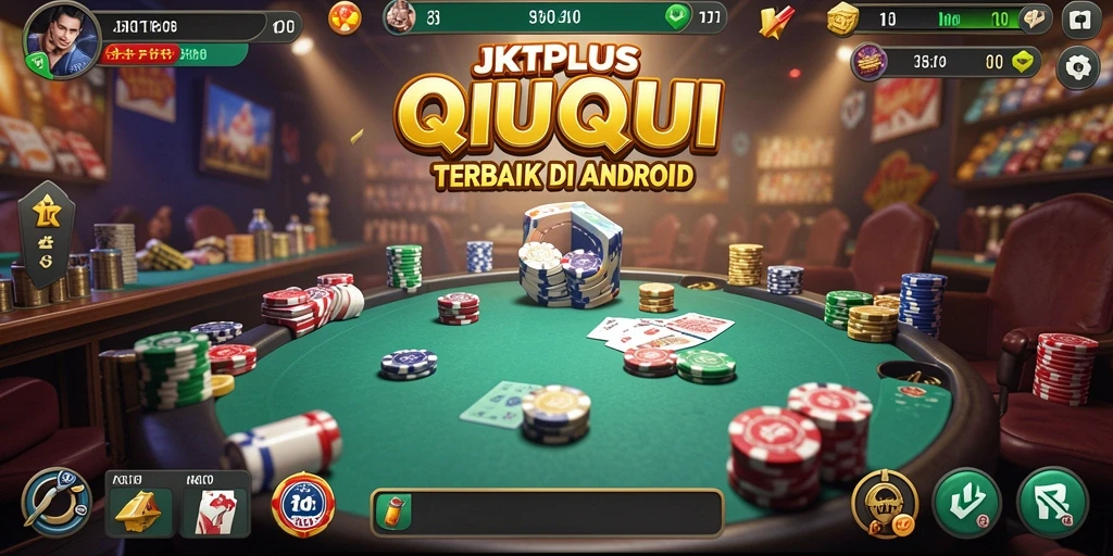 Tampilan gameplay menarik dari JKTPLUS untuk QiuQiu.