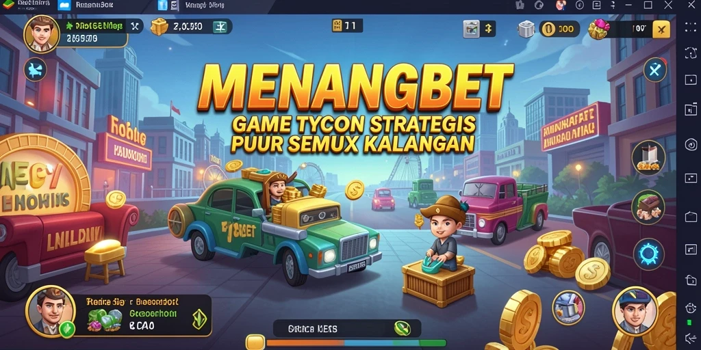 Tampilan gameplay MENANGBET yang menakjubkan dan strategis.